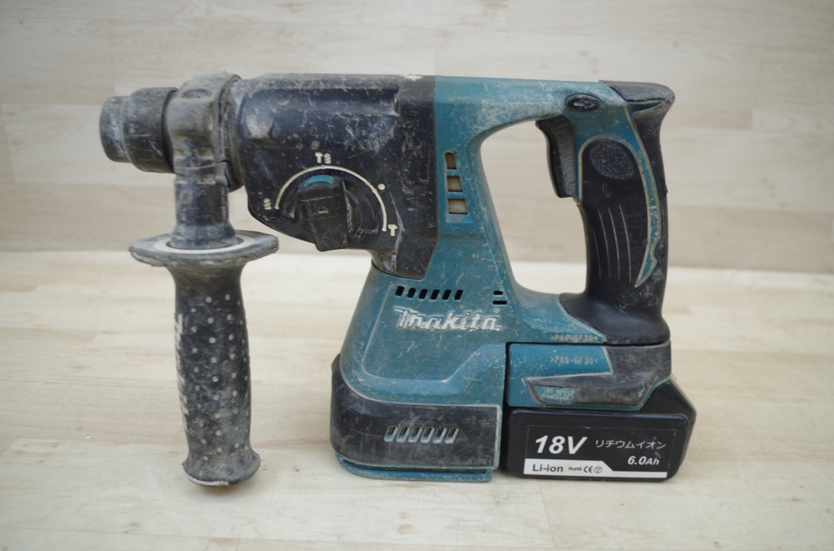 マキタ | HR244D 24mm 充電式ハンマドリル makita 24mm充電式ハンマドリル ハンマドリル 集じんシステム付 HR244DGXVB－中古機械工具・電動工具の買取販売店リサイクルショップ無限堂 マキタ&frasl;MAKITA 電動ハンマー 中古品 makita&frasl;マキタ ハンマードリル 2026年4月26日磐田インター店makita