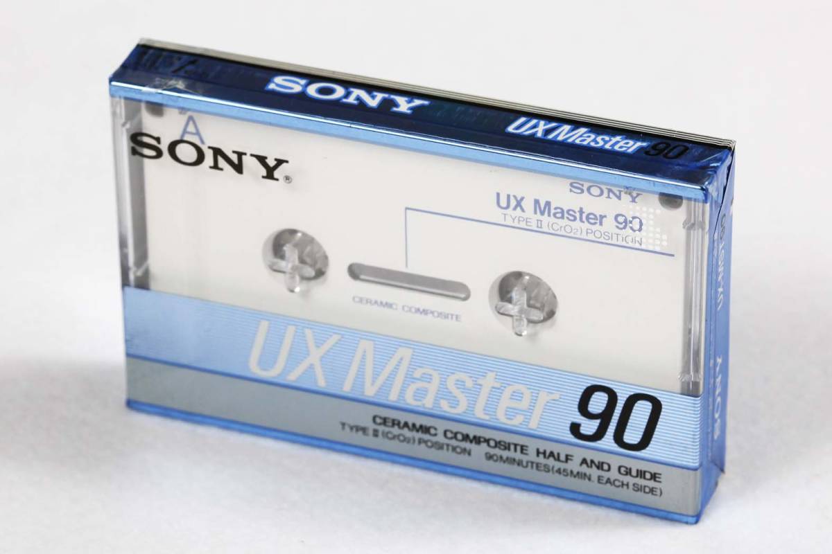 カセットテープ 希少なハイポジテープ SONY UX Master 90分