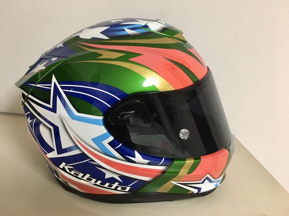 バイク OGK Kabuto RT-33 Active Star & e-tint 12