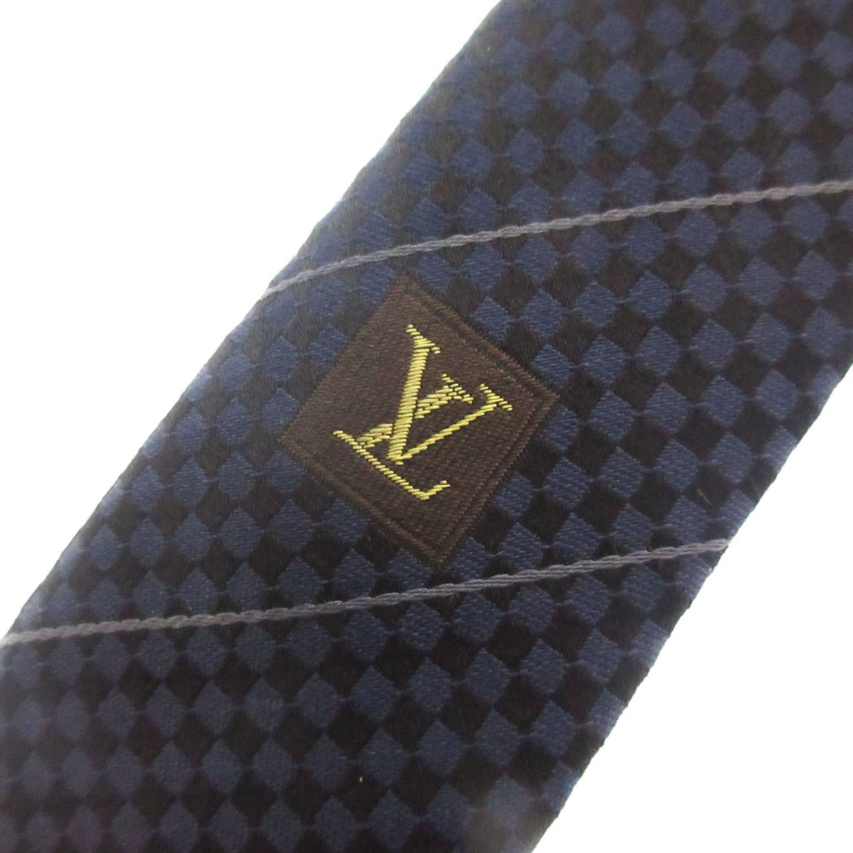 LOUIS VUITTON ネクタイ ルイヴィトン シルク - 中古 モノグラム