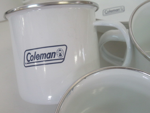 食器セット | Coleman(コールマン) カトラリー エナメルディッシュ