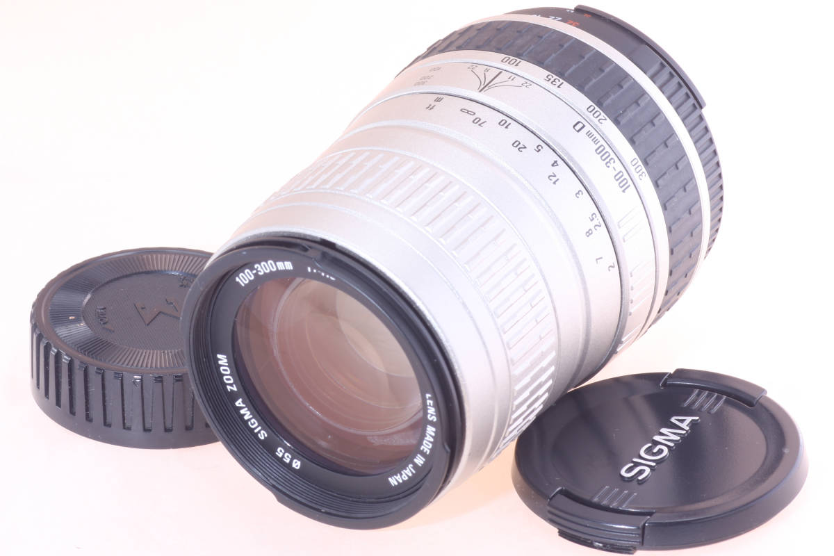 光学系・外観共良好 シグマ SIGMA ZOOM 100-300mm F4.5-6.7 DL for
