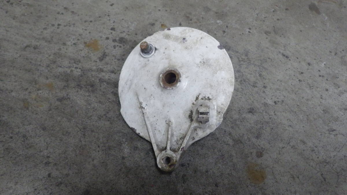 gs400 ゴキ ザリ GT380 ブレーキパネルGS400 GT380 スポーク用 ドラムパネル ブレーキパネル 純正 GS400 GS400 GT380 スポーク用ドラムパネル　ブレーキパネル　純正