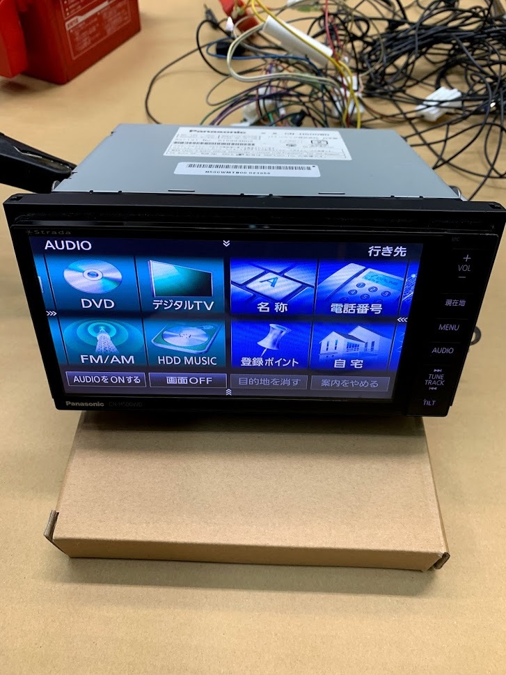 CN-H500WD パナソニック ストラーダ Panasonic HDDナビ ナビ フルセグ