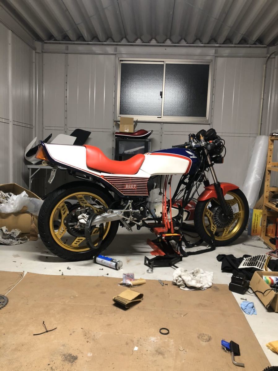 cbx400f ジムキャット タイプ 川口シート 純正 Yahoo!オークション