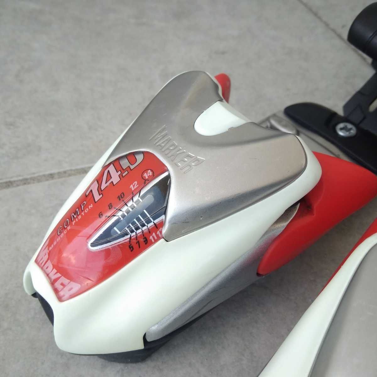 即決・送料込】MARKER マーカー コンプ14 comp 14.0 使用感少なめ