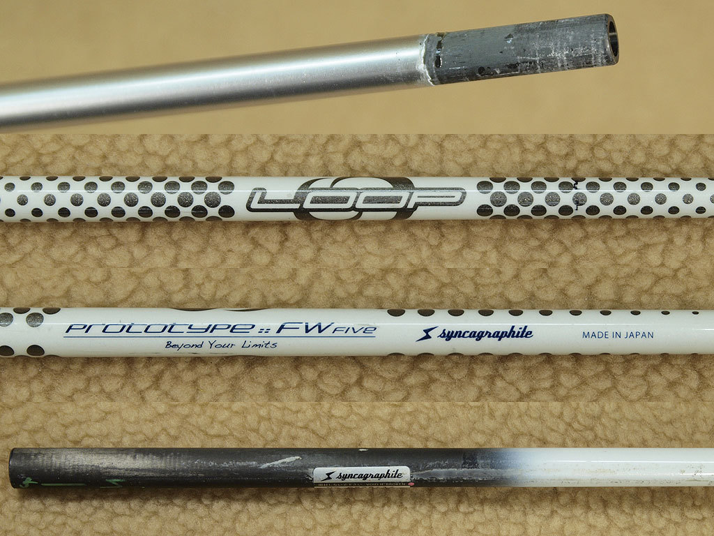 お得，100%新品 2-11 シンカグラファイト LOOP FW FIVE プロトタイプ S 41.5インチ(シャフト)｜売買されたオークション情報、yahooの商品情報をアーカイブ公開 - オークファン 部品