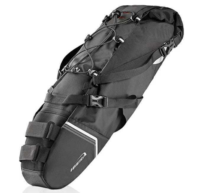 HOT，限定SALE IBERA イベラ IB-SB18 SeatPak 防水シートバック バイクパッキング キャンプツーリング 大型サドルバッグ(サドルバッグ)｜売買されたオークション情報、yahooの商品情報をアーカイブ公開 - オーク サドルバッグ