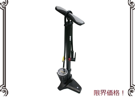 大人気，SALE PWT 自転車空気入れ フロアポンプ ゲージ付き 米式/仏式/英式バルブ対応 クレバーバルブ 160 psi FP01(フロアポンプ)｜売買されたオークション情報、yahooの商品情報をアーカイブ公開 - オークフ フロアポンプ