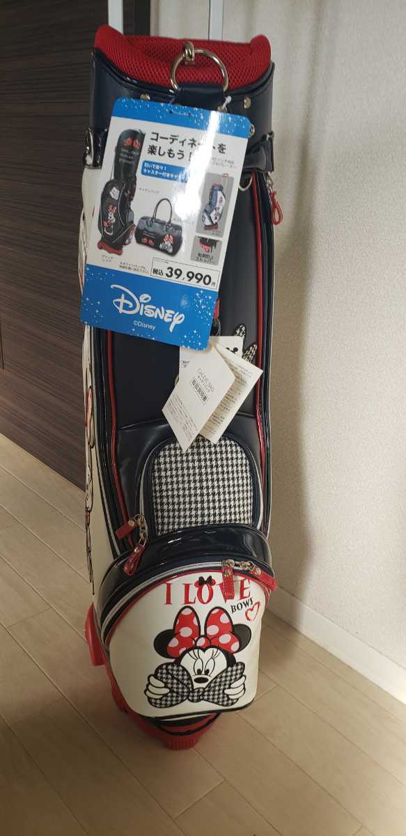 ディズニー ミニーマウス キャディバッグ レディース Diseny 大人気Disney キャスター付き キャスター付きキャディバッグ DN Disney 人気ミニーマウス キャスター SALE新品キャディバッグ 公式通販 ゴルフキャディバッグ 希少