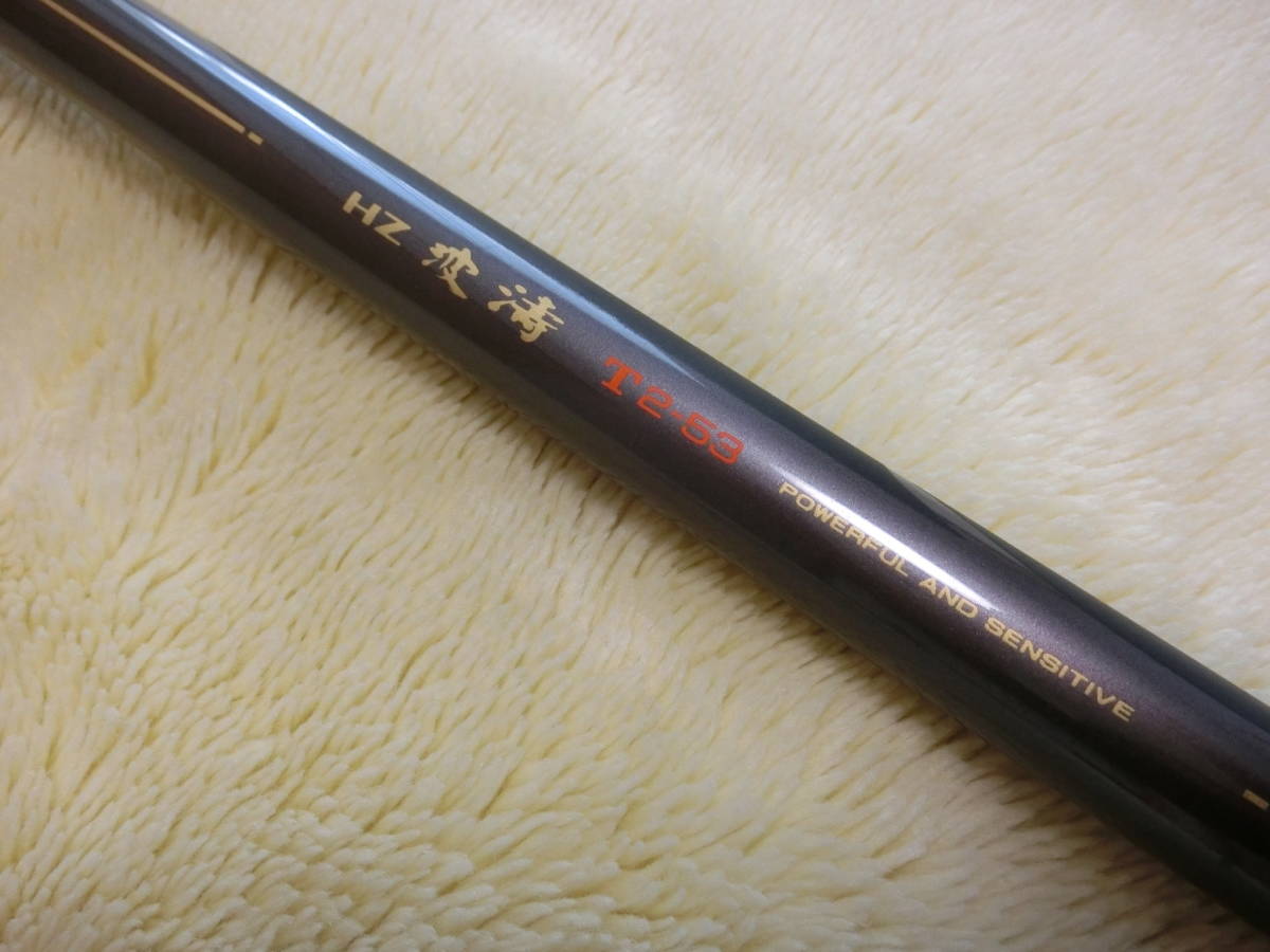 ダイワ 波濤 Daiwa MADE IN JAPAN DAIWA HZ波濤T2-53 SZ 希少美品 - 0