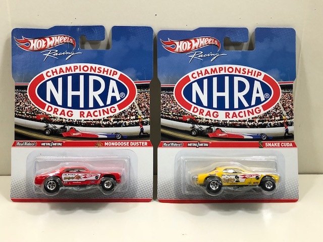 レア 【 2台セット 】NHRA / SNAKE CUDA / MONGOOSE DUSTER / スネーク
