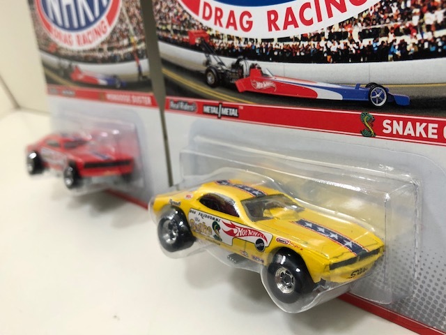 レア 【 2台セット 】NHRA / SNAKE CUDA / MONGOOSE DUSTER / スネーク