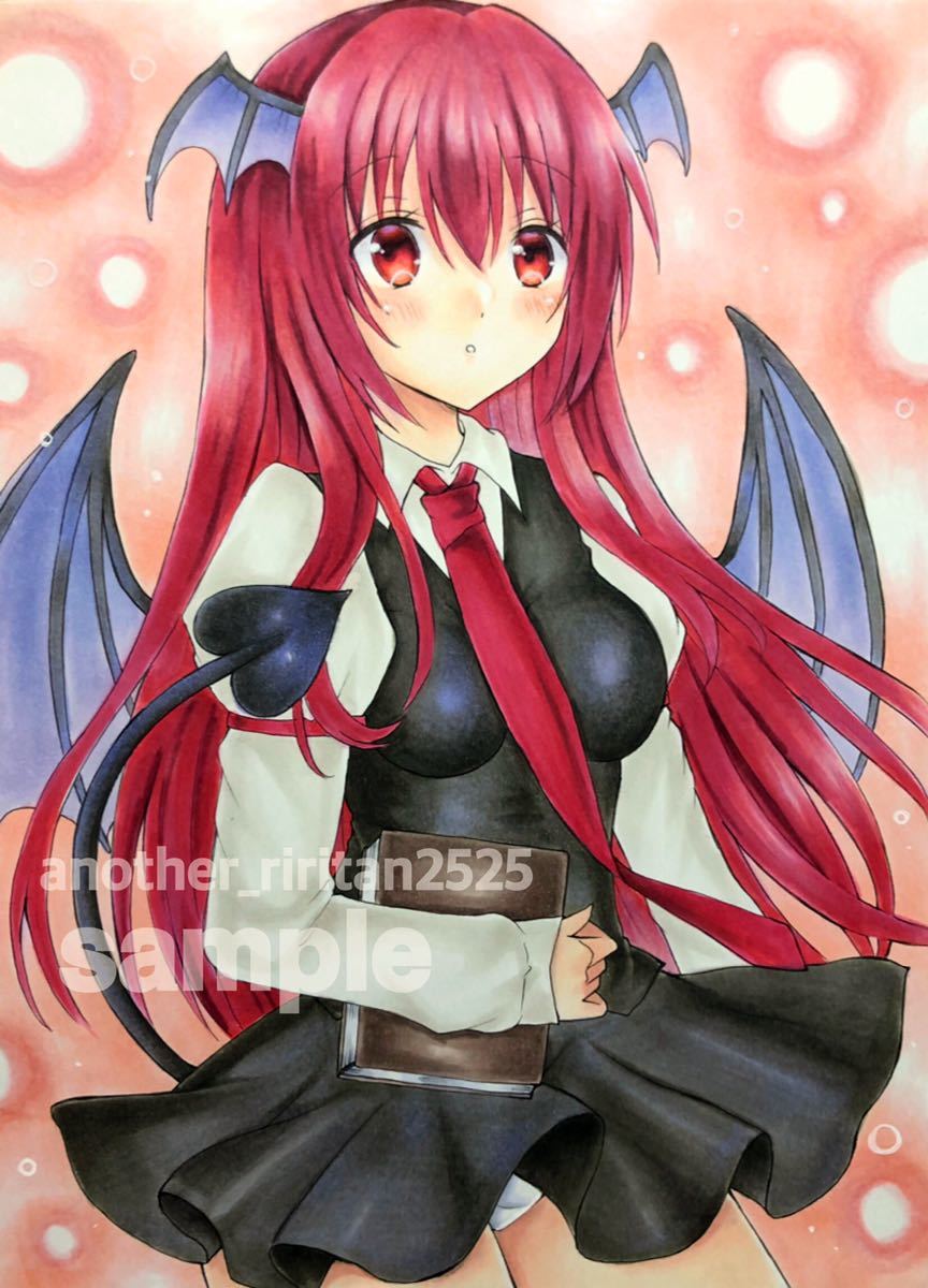 手描きイラスト○東方Project ○小悪魔○(手描きイラスト)｜売買された