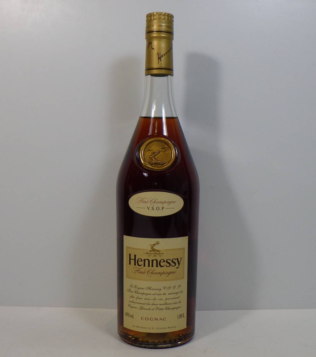 ▽【未開栓】Hennessy ヘネシー VSOP ブランデー コニャック 1000ml 40