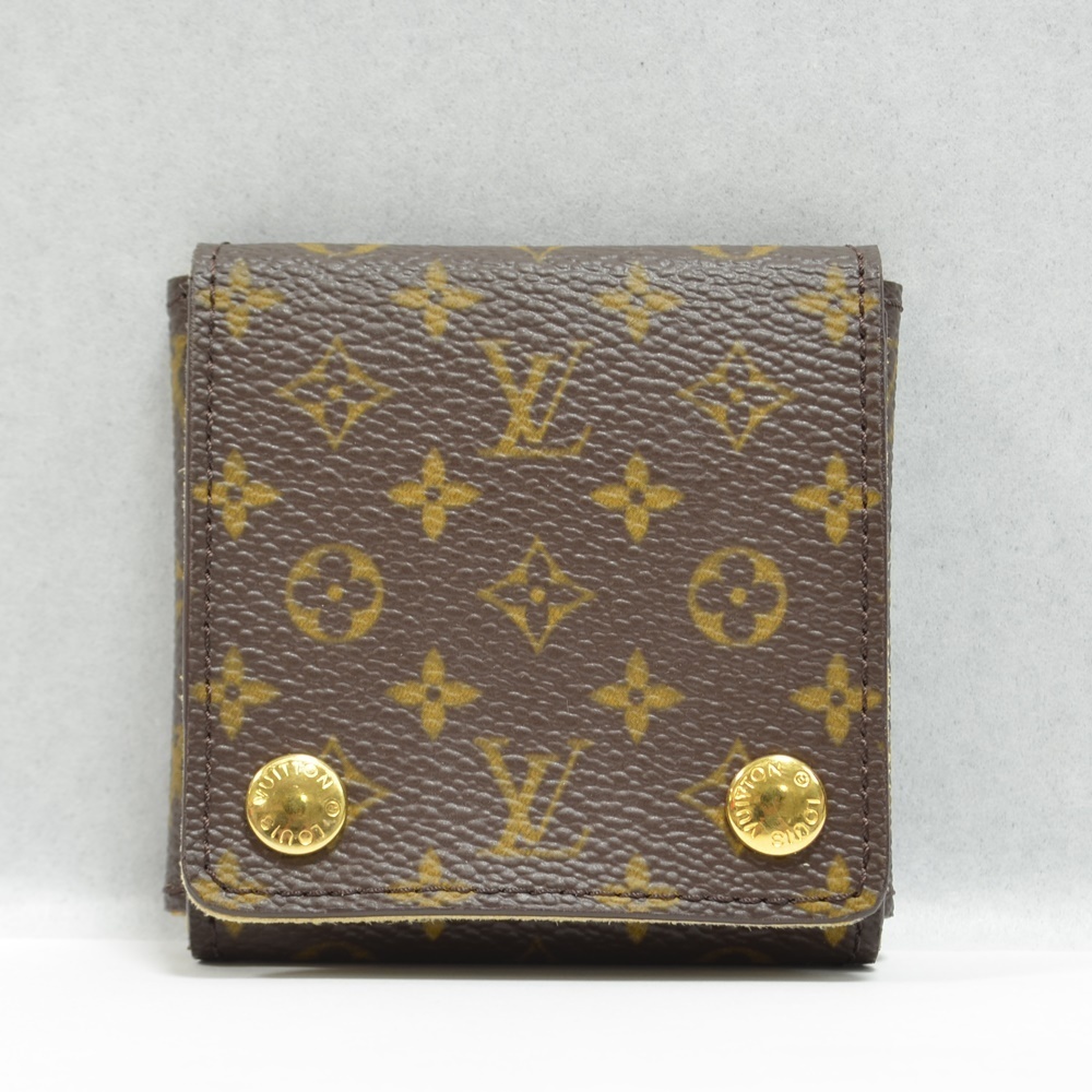 ルイヴィトン LOUIS VUITTON ミニ ジュエリーケース モノグラム