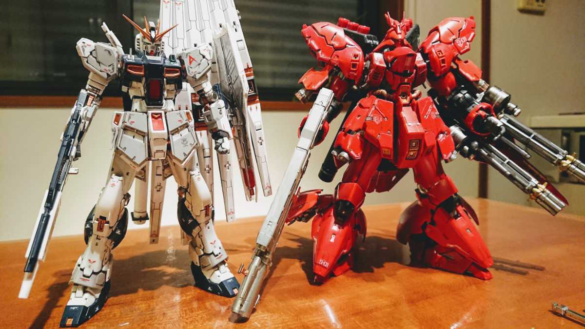RG νガンダム RG サザビー 塗装完成品