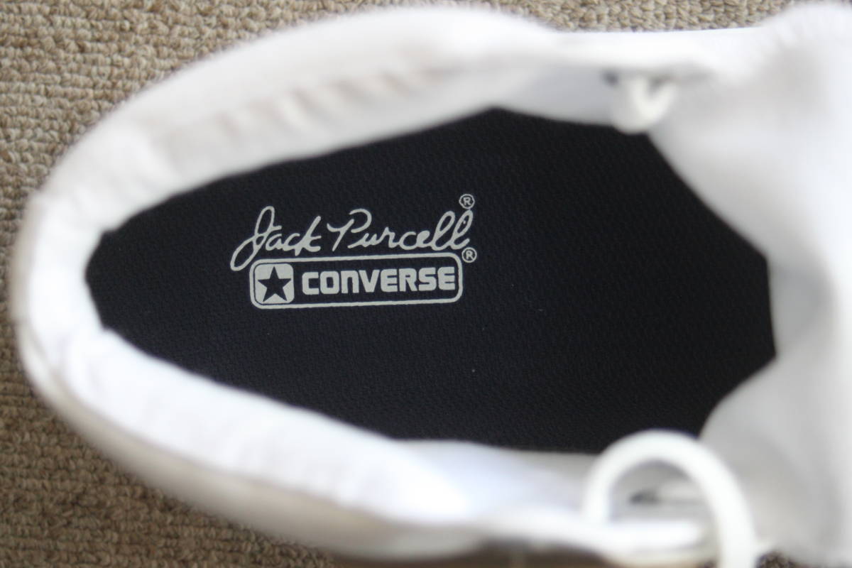 新品 CONVERSE ジャックパーセル ミッド 白 25cm ホワイト 