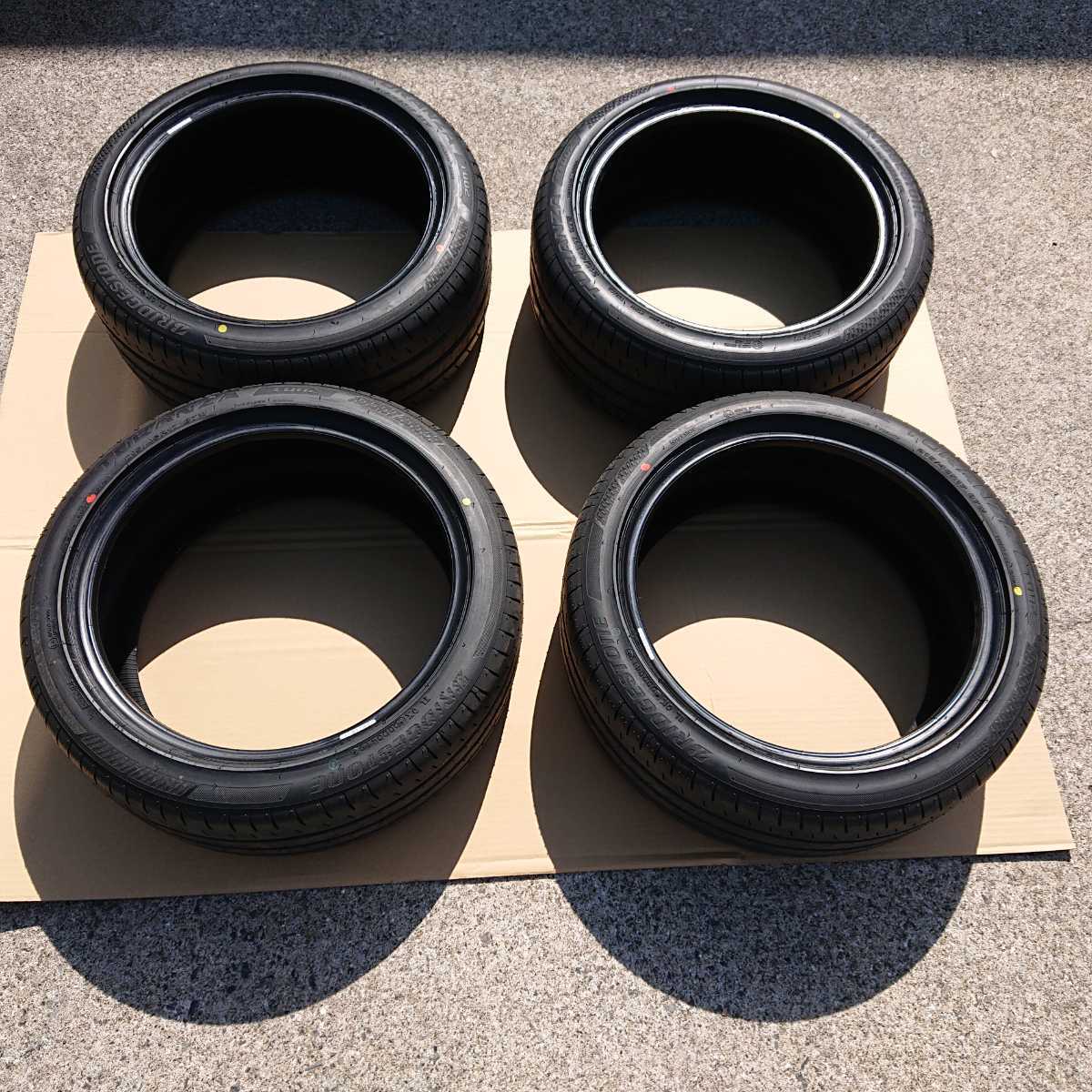 ブリヂストン トランザ TURANZA T002 新車外し 215/45R17 4本セット 