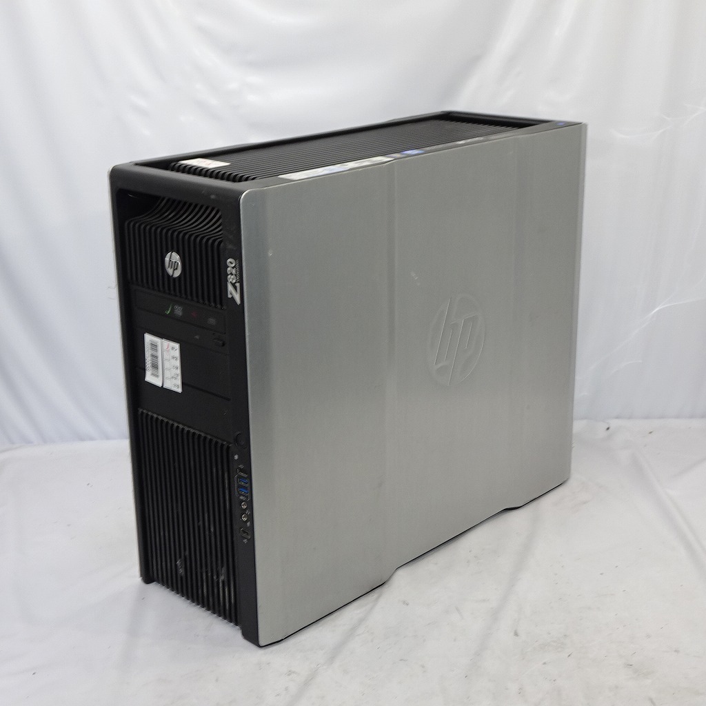 ジャンク】HP Z820 Workstation Xeon E5-2620 2.0GHz/16GB/SAS300GB+