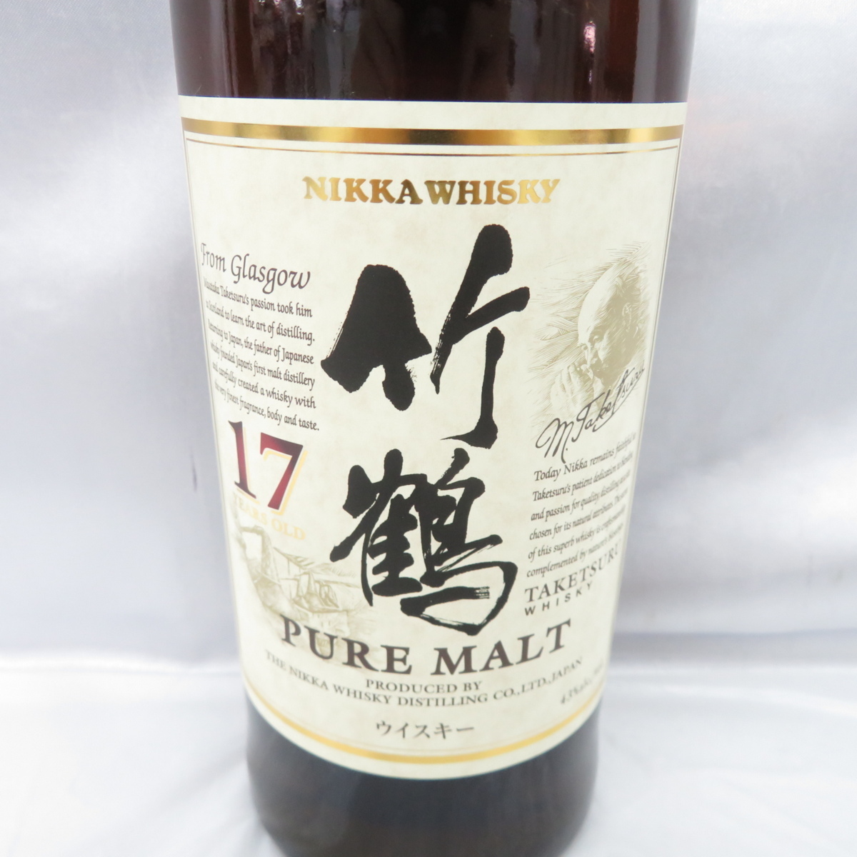 ニッカ 竹鶴 17年 ピュアモルト 【未開栓】NIKKA ニッカ 竹鶴 17年