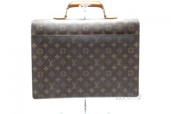 希少美中古□LOUIS VUITTON モノグラム セルヴィットコンセイエ レザー