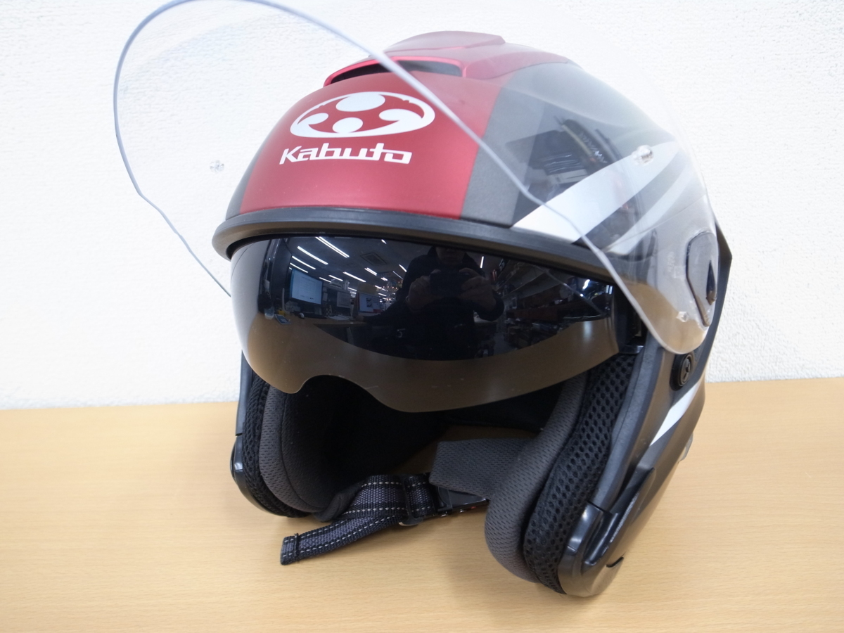 OGKカブト Kabuto ASAGI ジェット　インナーバイザー OGKカブト Kabuto ASAGI ジェット インナーバイザー 美品 OGK KABUTO