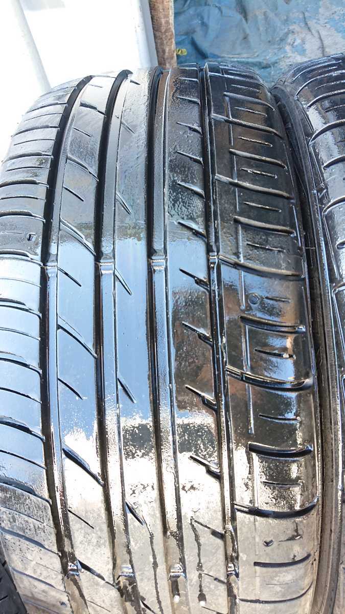 売切 国産 225/45R17 バリ山有溝深 4本 _3