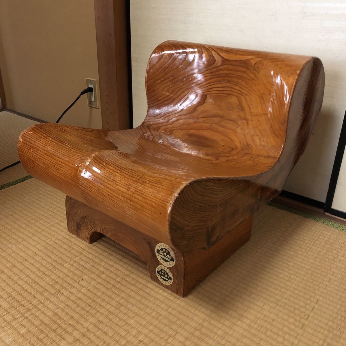 屋久杉 | 認定シール有鹿児島認定屋久杉 輪切りテーブル 座卓 鹿児島 