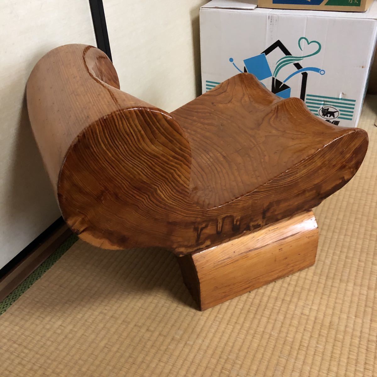 屋久杉 | 認定シール有鹿児島認定屋久杉 輪切りテーブル 座卓 鹿児島 