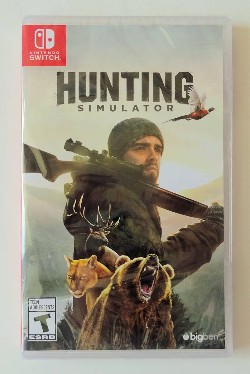 爆買い，人気セール 任天堂 SWITCH HUNTING SIMULATOR ハンティング シュミレーター 北米版(ニンテンドースイッチソフト)｜売買されたオークション情報、yahooの商品情報をアーカイブ公開 - オークファン ニンテンドースイッチソフト
