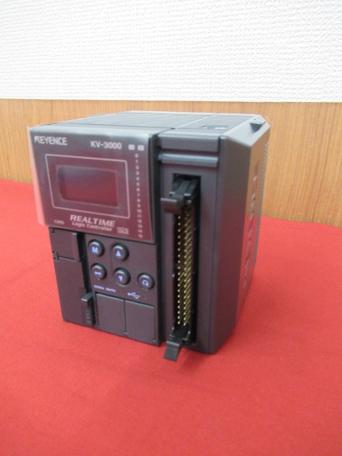 【4254-①】★キーエンス KV-3000★KEYENCE プログラマブル コントローラ CPUユニット 箱付き 未使用 経年保管品 KV-3000 KEYENCE プログラマブル 0 UNIT シリーズ
