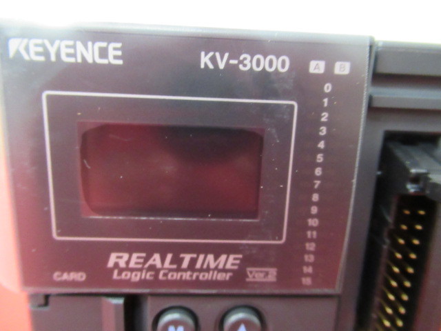 【4254-①】★キーエンス KV-3000★KEYENCE プログラマブル コントローラ CPUユニット 箱付き 未使用 経年保管品 KV-3000 KEYENCE プログラマブル 0 UNIT シリーズ