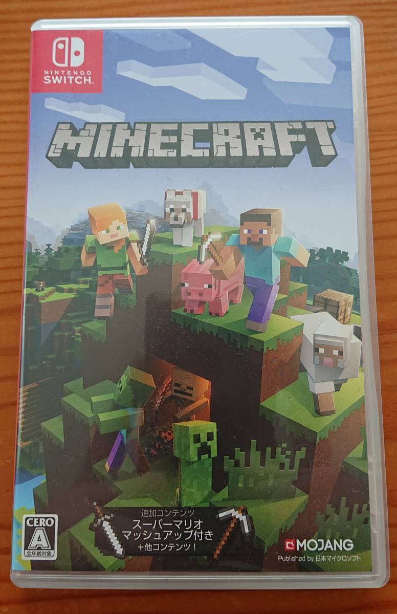 Switch マインクラフト 中古 美品_1