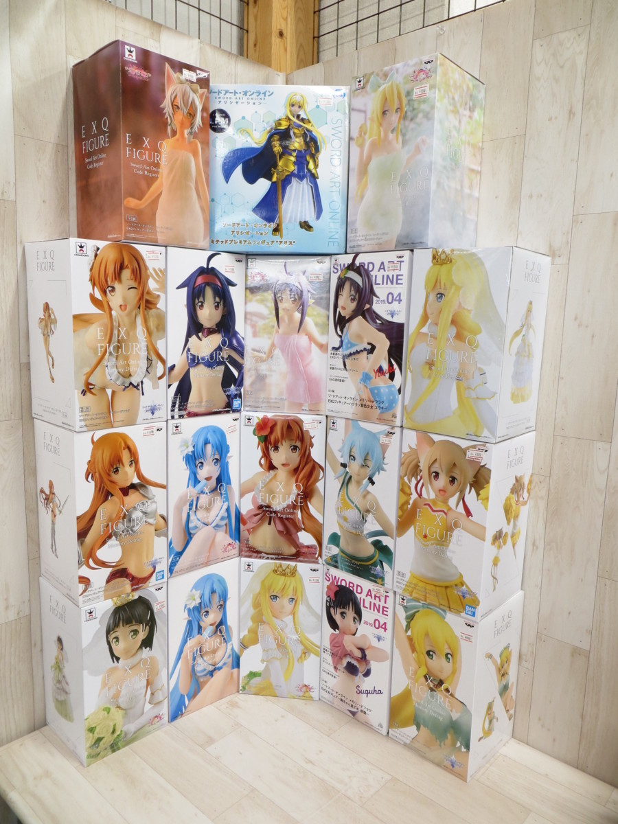 ☆【未開封】 SAO フィギュア 18個セット ソードアートオンライン