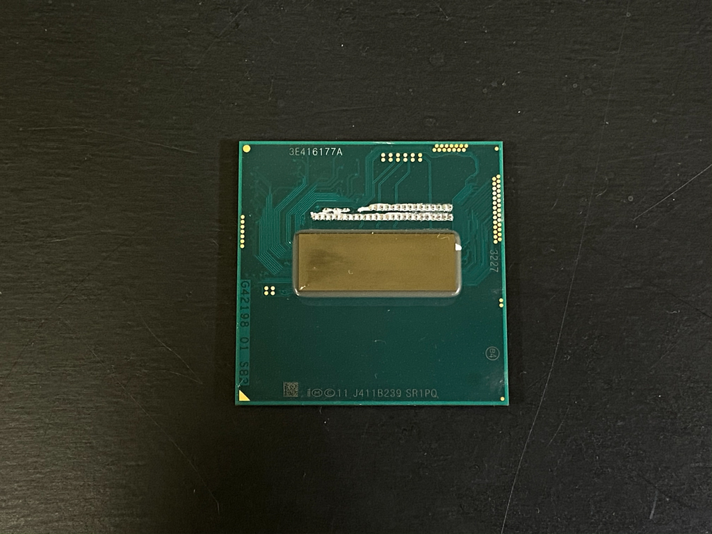  Intel Core i7-4710MQ 2.5GHz-3.5GHz SR1PQ CPU ノートパソコン用(Core i7)｜売買されたオークション情報、yahooの商品情報をアーカイブ公開 - オークファン Core i7