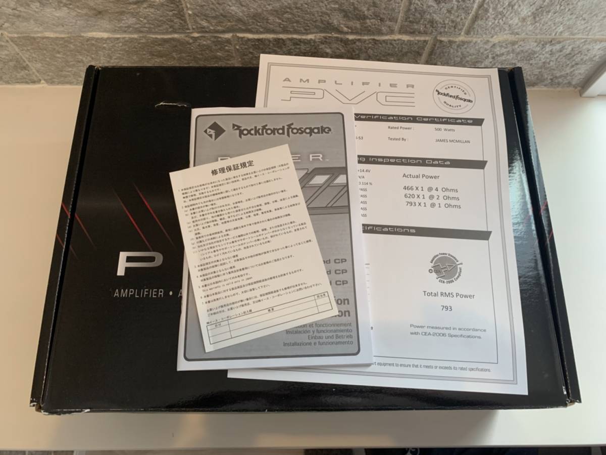 ロックフォード T500-1bdCP メルカリ - | ROCKFORD FOSGATE T1500 
