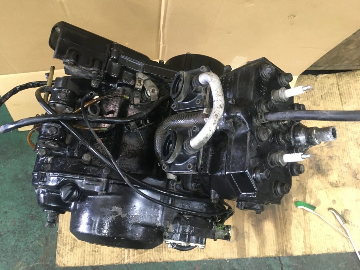 YAMAHA RZ250R 29L 1XG RZ250 実動エンジン レストア 組み換え 部品