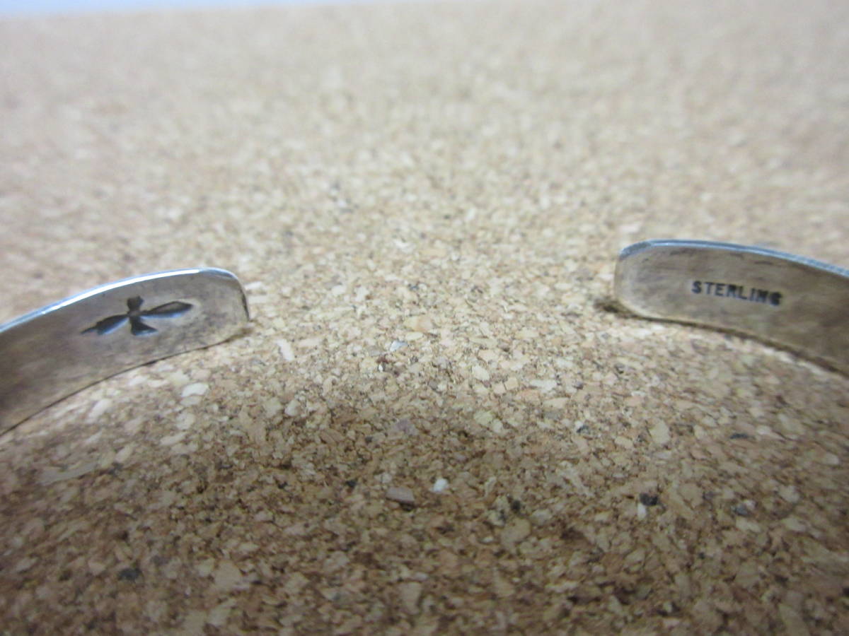 インディアンジュエリー ホピ族 バングル Sterling silver ビンテージ