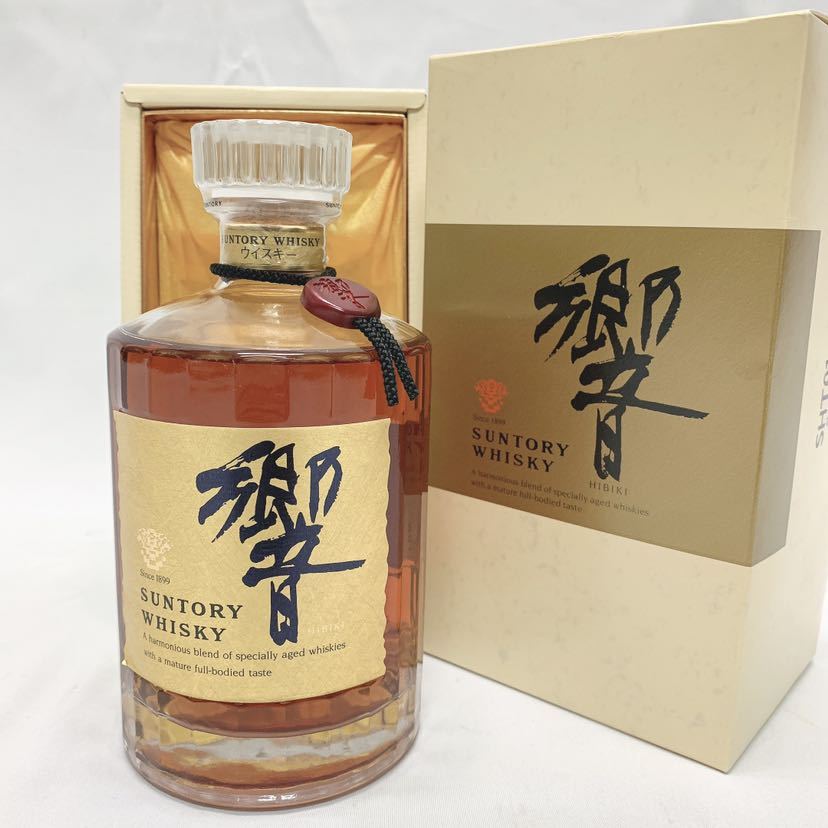 定番，お買い得 未開栓 SUNTORY/サントリー 響 HIBIKI ゴールドラベル 750ml 43％ ウイスキー 箱付 SHT01 01-0227(日本)｜売買されたオークション情報、yahooの商品情報をアーカイブ公開 - オークファン 日本
