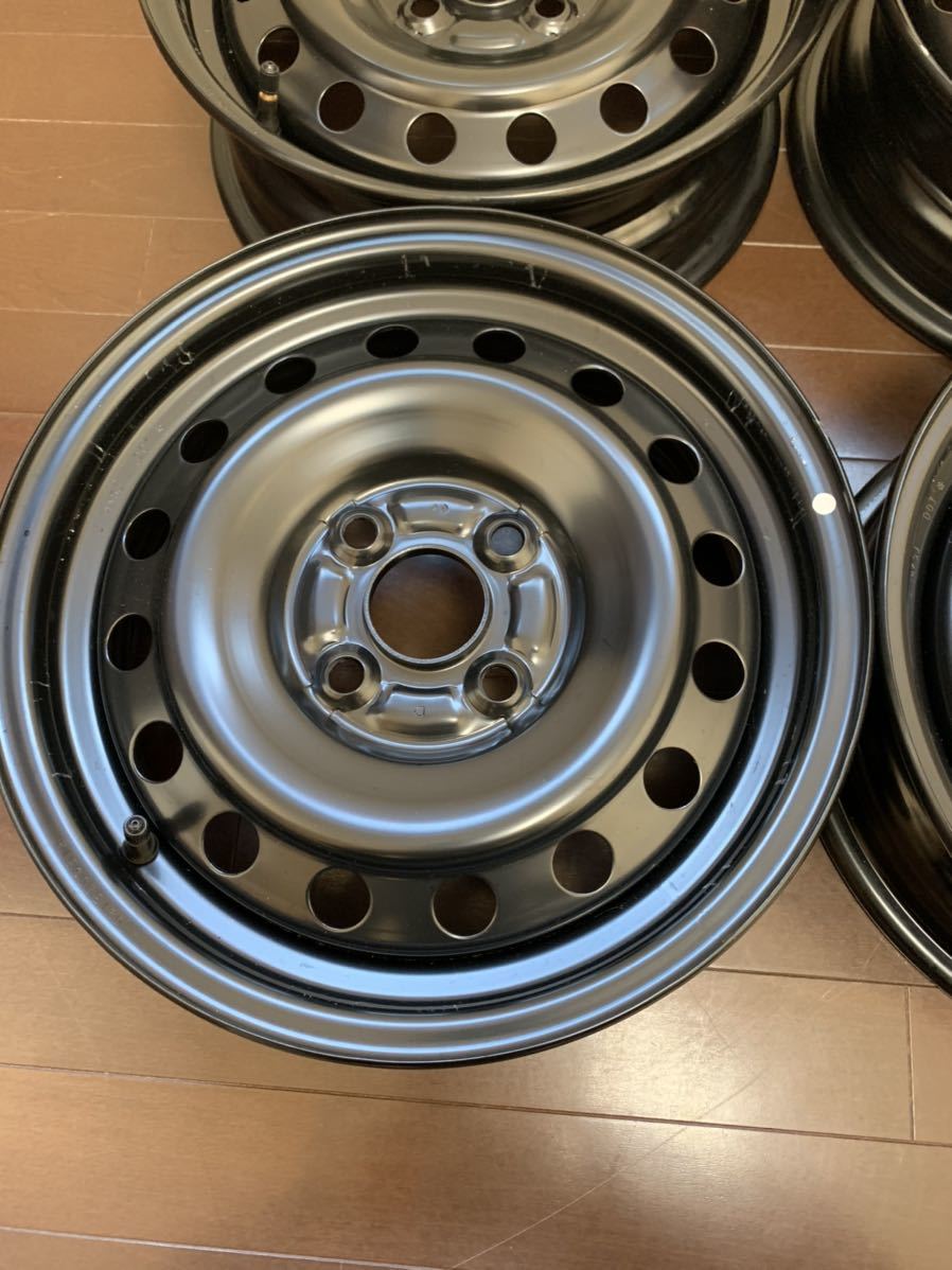 14インチ スチールホイール ルーミー/タンク/トール純正 　鉄チン　鉄ホイール 激安 4本セット】ルーミー タンク トール ジャスティ 純正 スチール