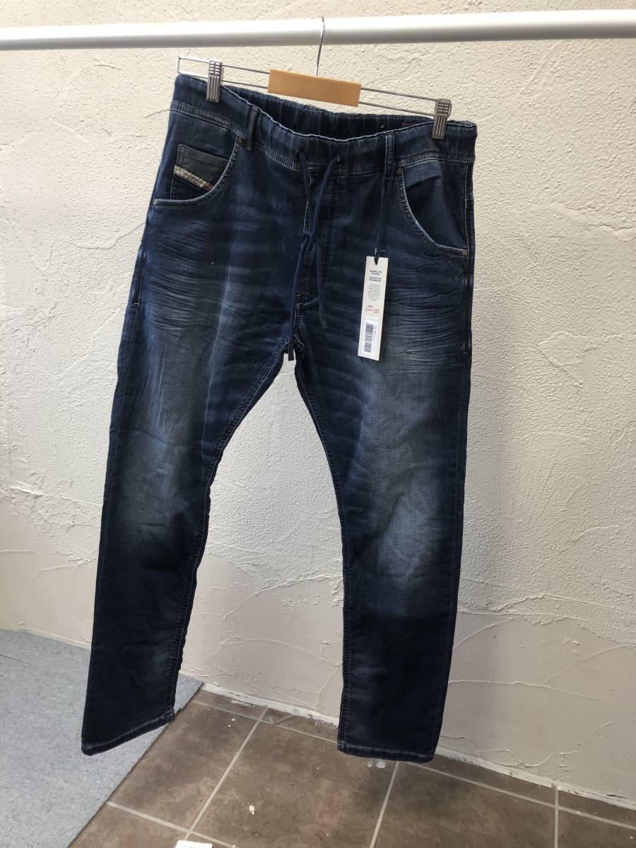 最新作，お得 タグ付き サイズ32 ウエスト86 DIESEL ディーゼル JoggJeans ジョグジーンズ KROOLEY-NE ID-D1(W32)｜売買されたオークション情報、yahooの商品情報をアーカイブ公開 - オークファン 男性用