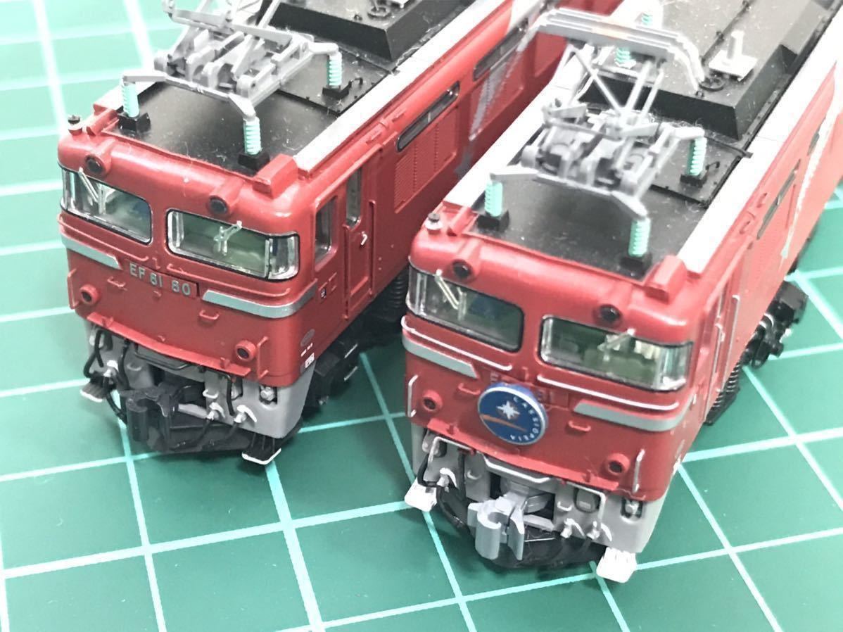 KATO EF81 81号機、80号機 精密加工 電気機関車 Nゲージ 【公式通販】