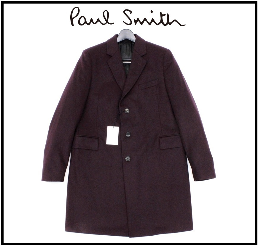 Paul Smith ポールスミス ピーコート Pコート PS - 黒 SMITH PAUL