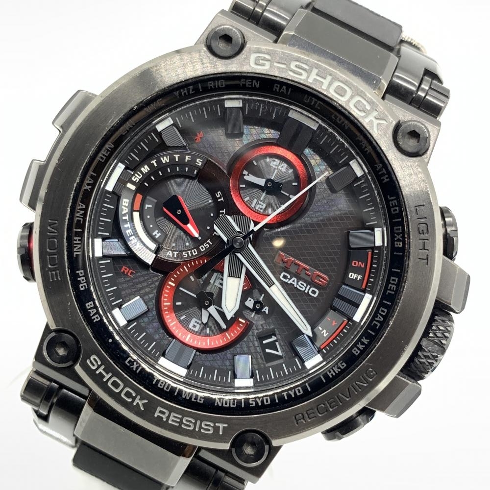  CASIO カシオ G-SHOCK MTG-B1000B-1AJF Bluetooth スマートフォンリンク スマートアクセス 電波ソーラー メタルベゼル 管理YI18209(MT-G)｜売買されたオークション情報、yahooの商品情報をアーカイブ公開 - G-SHOCK