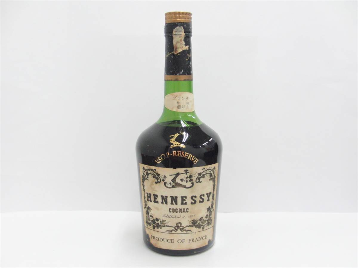 得価，限定SALE 古酒 ヘネシー HENNESSY VSOP 旧ボトル コニャック ブランデー特級 700ml(ヘネシー)｜売買されたオークション情報、yahooの商品情報をアーカイブ公開 - オークファン コニャック