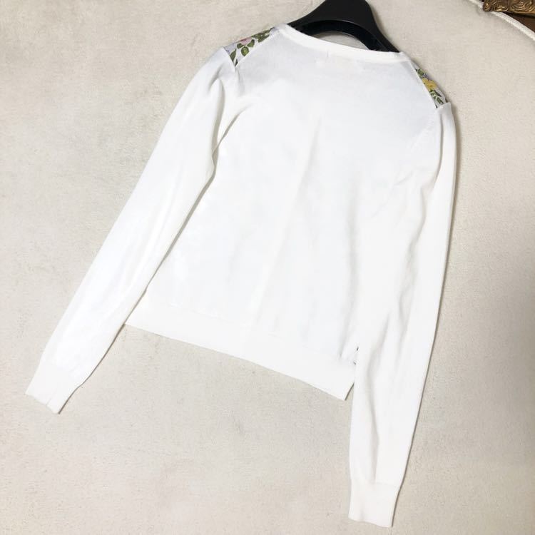 美品 アベニールエトワール Aveniretoile フラワープリント切替  