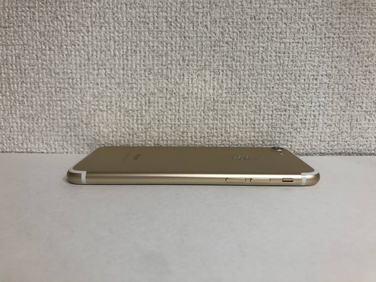 バッテリー良好 SIMフリー iPhone7 128GB ゴールド 未使用付属品付 SIMロック解除 格安SIM 1円開始_5