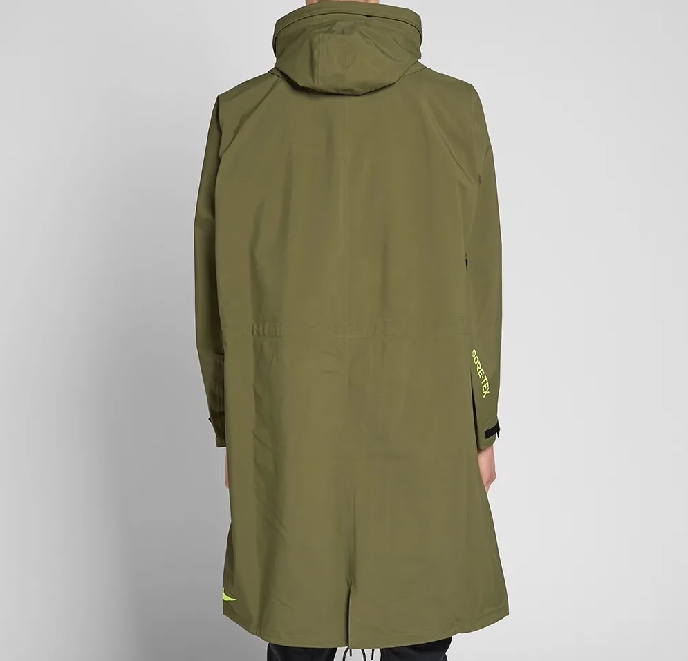 NIKE LAB ナイキ レインコート オリーブグリーン カーキ サイズL NIKE - NIKE LAB GORE-TEX ACG ACRONYMコラボ size Lの通販 by KAASN's