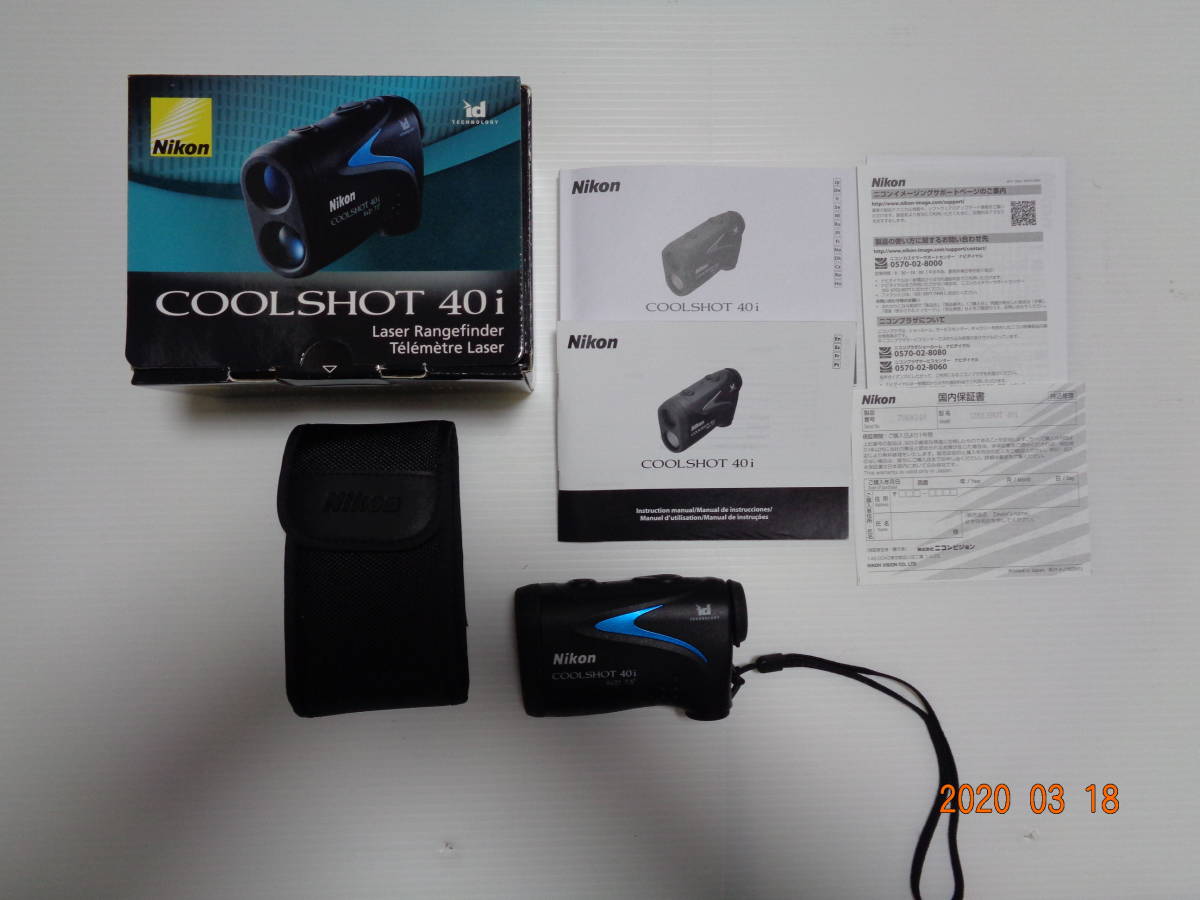  同様 ニコンCOOLSHOT 40i 保証書付き(スコープ)｜売買されたオークション情報、yahooの商品情報をアーカイブ公開 - オークファン スコープ